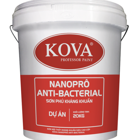  Sơn Nội Thất Kháng Khuẩn Siêu Cao Cấp KOVA NANO Anti-Bacteria