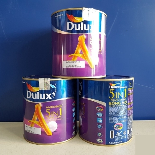 DULUX AMBIANCE 5 IN1 DIAMOND GLOW 1L- BÓNG MỜ