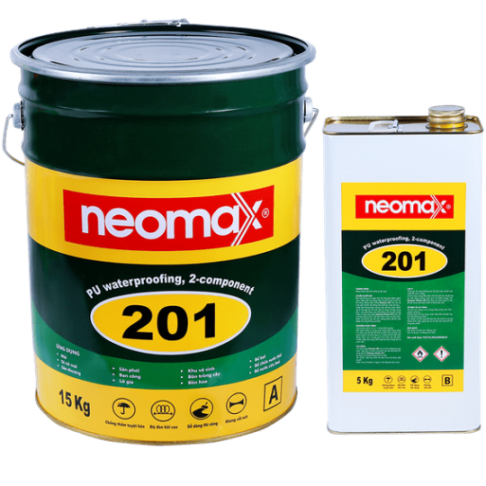 Neomax 201 – Chống thấm gốc Polyurethane 2 thành phần – 20kg
