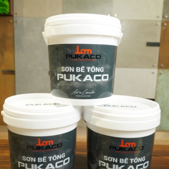 SƠN BÊ TÔNG PUKACO 15 MÀU