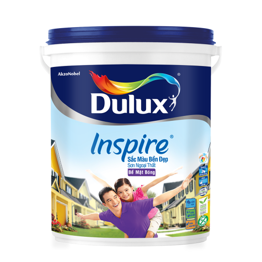 SƠN NGOẠI THẤT DULUX INSPIRE- THÙNG 18L (BÓNG)