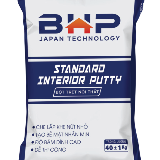 BỘT TRÉT NỘI THẤT BHP STANDARD